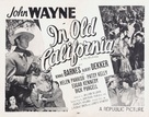 In Old California - Movie Poster (xs thumbnail)