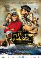 Jim Knopf und Lukas der Lokomotivf&uuml;hrer - Romanian Movie Poster (xs thumbnail)