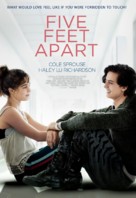 Five Feet Apart - Philippine Movie Poster (xs thumbnail)