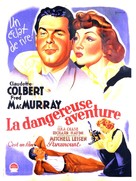 No Time for Love - French Movie Poster (xs thumbnail)