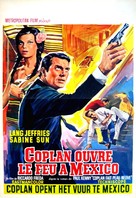 Coplan ouvre le feu &agrave; Mexico - Belgian Movie Poster (xs thumbnail)