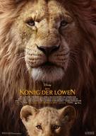 The Lion King - German Movie Poster (xs thumbnail)