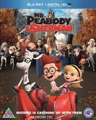 Mr. Peabody &amp; Sherman - British Blu-Ray movie cover (xs thumbnail)