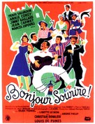 Bonjour sourire! - French Movie Poster (xs thumbnail)
