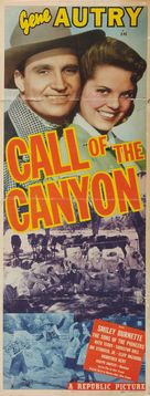 The Call of the Canyon Poster//The Call of the Canyon Movie Poster//Movie Poster 