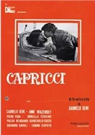 Capricci - Italian DVD movie cover (xs thumbnail)