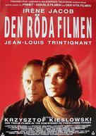 Trois couleurs: Rouge - Swedish Movie Poster (xs thumbnail)