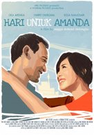 Hari untuk Amanda - Indonesian Movie Poster (xs thumbnail)