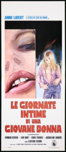 Le journal intime d&#039;une nymphomane - Italian Movie Poster (xs thumbnail)