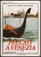 Peccati a Venezia - Italian Movie Poster (xs thumbnail)