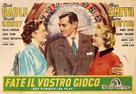 Any Number Can Play - Italian Movie Poster (xs thumbnail)