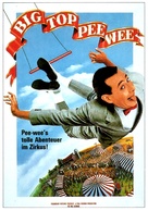 Big Top Pee-wee - German Movie Poster (xs thumbnail)