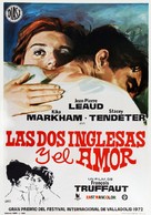 Les deux anglaises et le continent - Spanish Movie Poster (xs thumbnail)