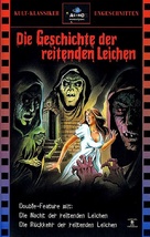 El ataque de los muertos sin ojos - German VHS movie cover (xs thumbnail)