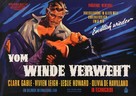 Gone with the Wind - German Movie Poster (xs thumbnail)