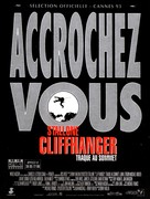 Cliffhanger - French Movie Poster (xs thumbnail)