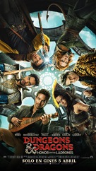 Dungeons &amp; Dragons: Honor Among Thieves - Spanish Movie Poster (xs thumbnail)