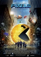 Pixels - Slovak Movie Poster (xs thumbnail)