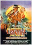 Crocodile Dundee - German Movie Poster (xs thumbnail)