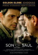 Saul fia - Finnish Movie Poster (xs thumbnail)