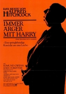 The Trouble with Harry - German Movie Poster (xs thumbnail)