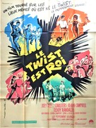 Hey, Let&#039;s Twist - French Movie Poster (xs thumbnail)