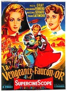 Il falco d&#039;oro - French Movie Poster (xs thumbnail)