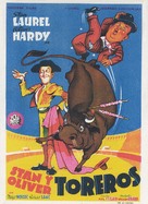 The Bullfighters - Spanish Movie Poster (xs thumbnail)