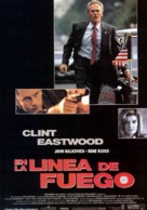 In The Line Of Fire - Spanish Movie Poster (xs thumbnail)