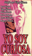 Jag &auml;r nyfiken - en film i gult - Spanish VHS movie cover (xs thumbnail)