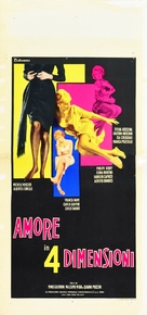 Amore in quattro dimensioni - Italian Movie Poster (xs thumbnail)