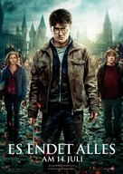 Harry Potter and the Deathly Hallows - Part 2 - German Movie Poster (xs thumbnail)