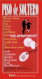 The Apartment - Argentinian VHS movie cover (xs thumbnail)