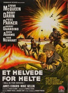 Hell Is for Heroes - Danish Movie Poster (xs thumbnail)