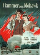 Drums Along the Mohawk - Danish Movie Poster (xs thumbnail)