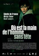 O&ugrave; est la main de l&#039;homme sans t&ecirc;te - Belgian Movie Poster (xs thumbnail)