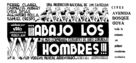 Abajo los hombres - Spanish poster (xs thumbnail)