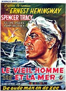 The Old Man and the Sea - Belgian Movie Poster (xs thumbnail)