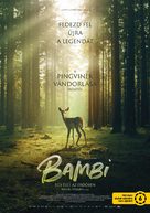 Bambi, L&#039;histoire d&#039;une vie dans les bois - Hungarian Movie Poster (xs thumbnail)