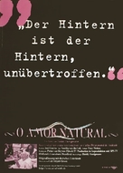 Amor Natural, O - German Movie Poster (xs thumbnail)