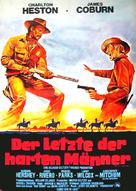 The Last Hard Men - German Movie Poster (xs thumbnail)