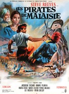 I pirati della Malesia - French Movie Poster (xs thumbnail)
