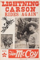 Lightning Carson Rides Again - Re-release movie poster (xs thumbnail)