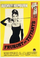 Breakfast at Tiffany&#039;s - Swedish Movie Poster (xs thumbnail)
