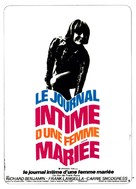 Diary of a Mad Housewife - French Movie Poster (xs thumbnail)