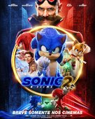 Sonic the Hedgehog 2 - Brazilian Movie Poster (xs thumbnail)