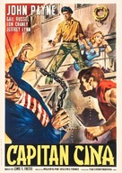 Captain China - Italian Movie Poster (xs thumbnail)