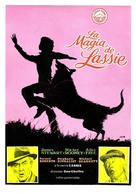 The Magic of Lassie - Spanish Movie Poster (xs thumbnail)