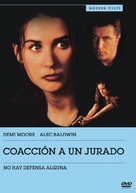 The Juror - Spanish DVD movie cover (xs thumbnail)