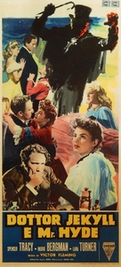 Dr. Jekyll and Mr. Hyde - Italian Movie Poster (xs thumbnail)